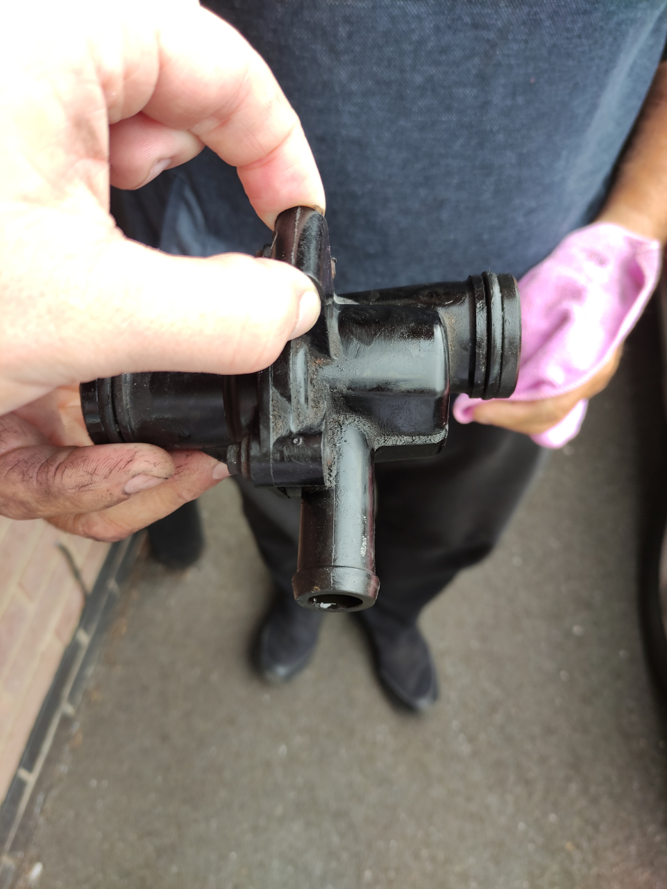 Thermostat and Radiator Replacement