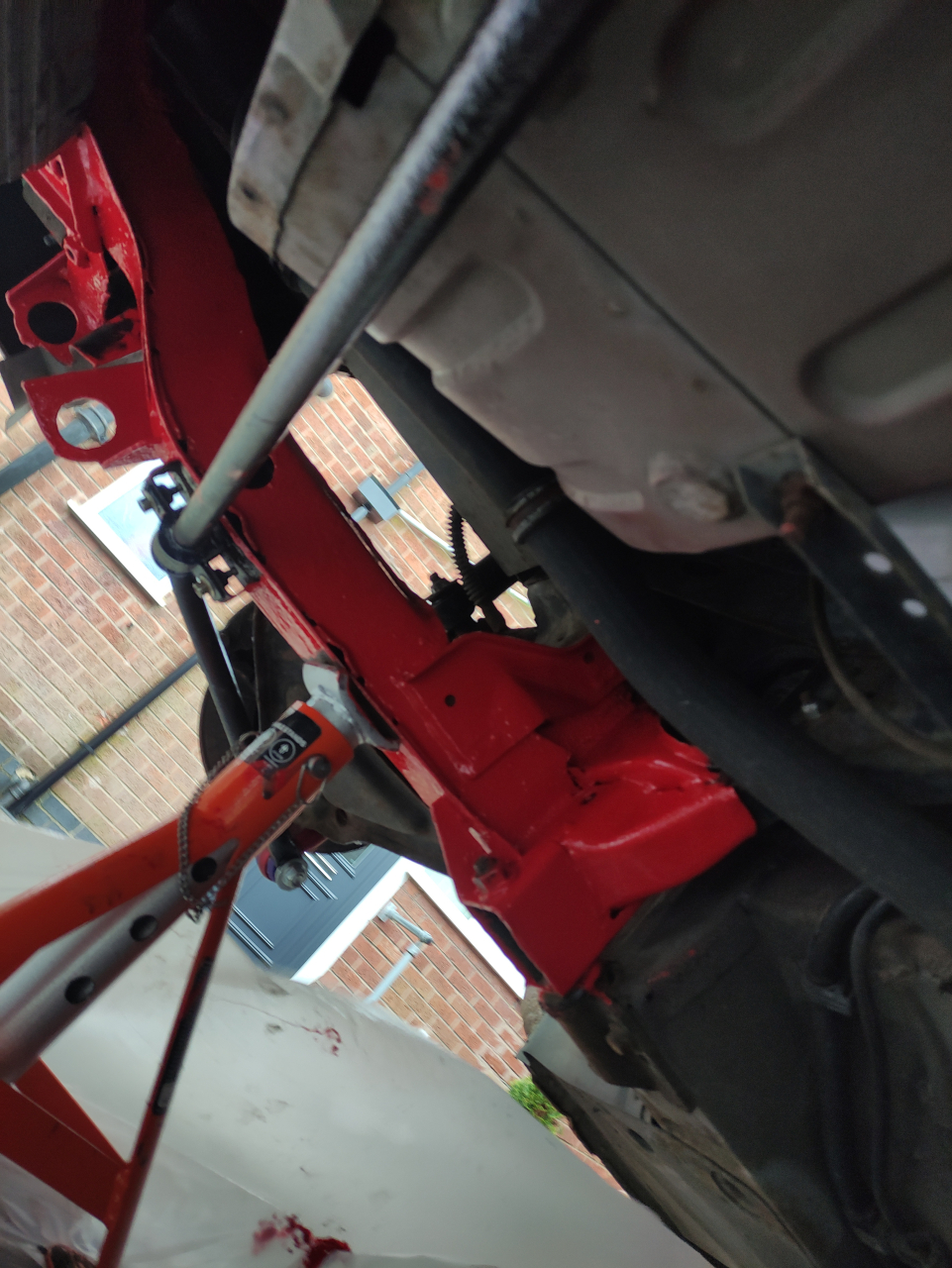 Subframe painting