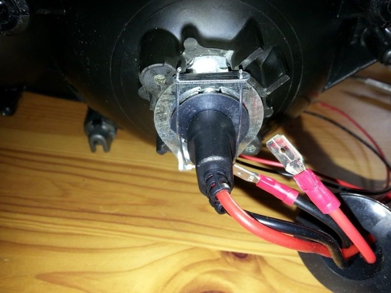 HID projector headlights (Mini H1)