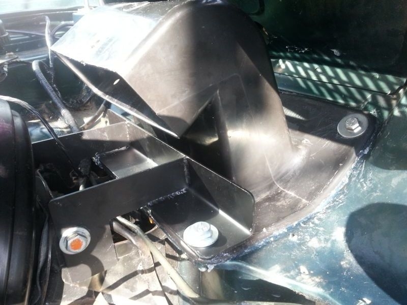 TF Snorkel and Brake Servo Bracket