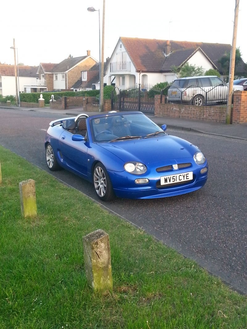 my 2001 mgf trophy 160